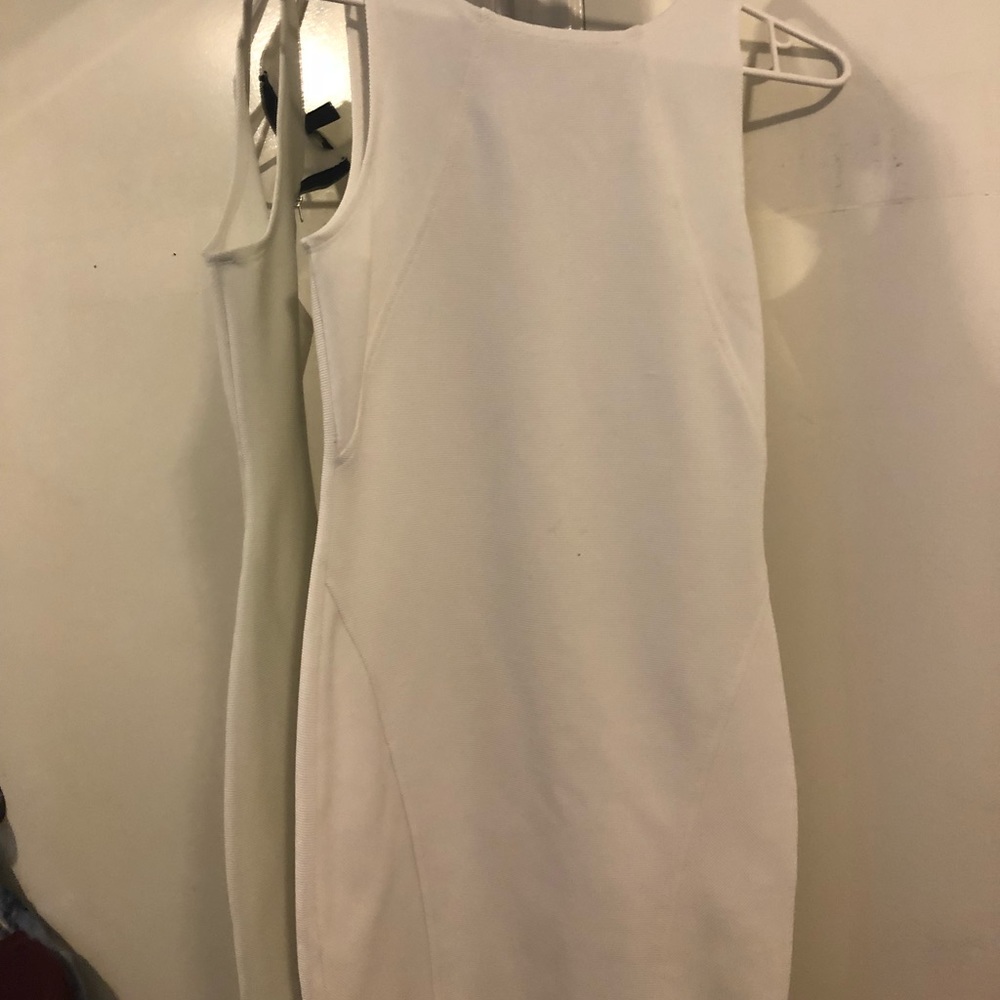 White formal dress